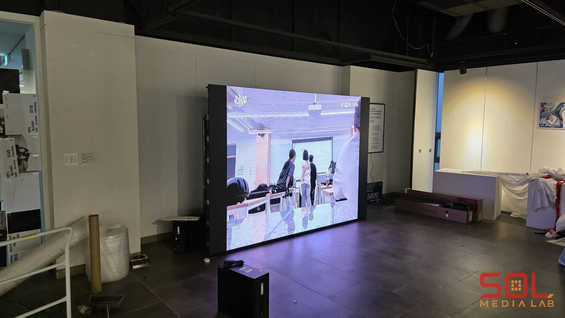 동양미래대학교 졸업작품전시회
