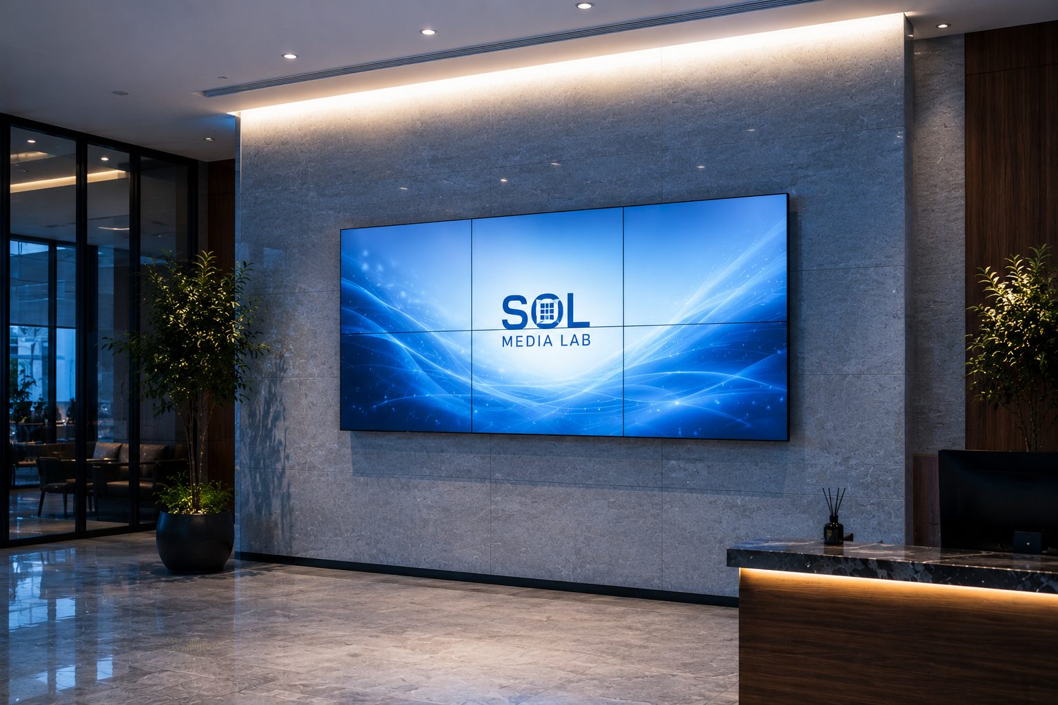 Signage · Monitor Rental · Exhibition · Event · Short-term